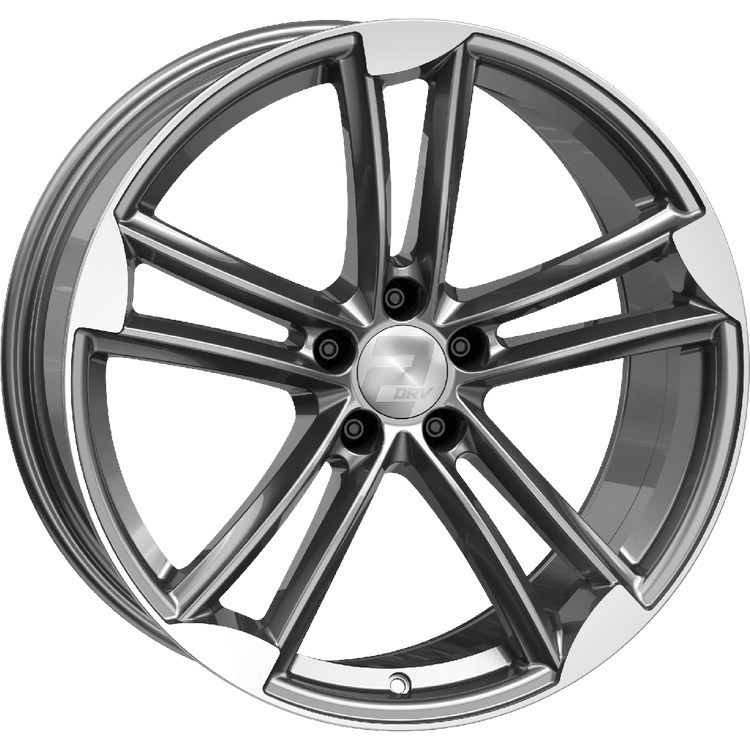 WHEELWORLD WH27 ANTRACIET GEPOLIJST 4052894170051